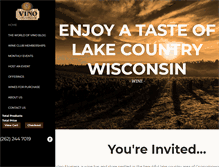 Tablet Screenshot of oconomowocwinebar.com